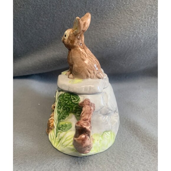 Vintage Rabbit-Themed Ceramic Teapot From 1992 By C.S.B. LTD - Picture 6 of 13